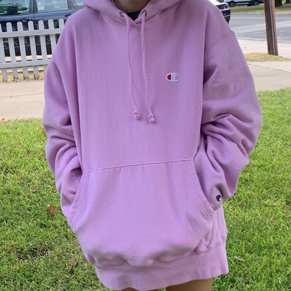Pink Champion Hoodie